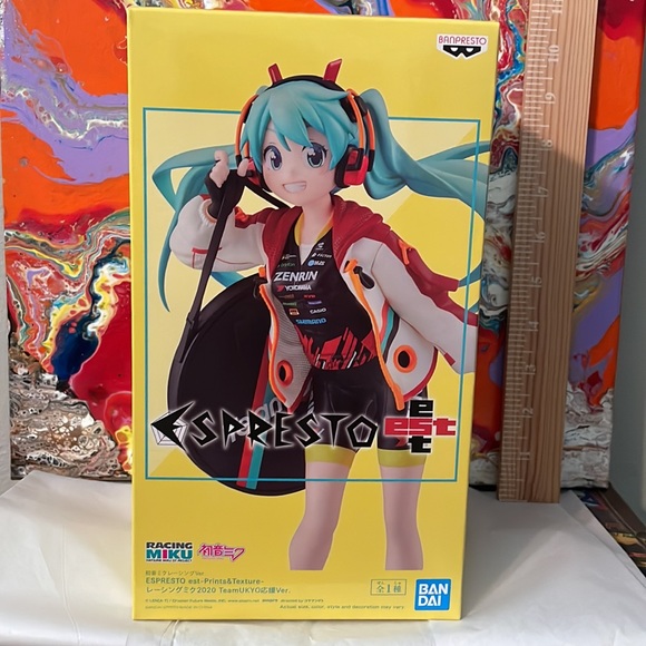 Banpresto Other - Espresto est - Racing Hatsune Miku Figure (2020 TeamUKYO ver.)